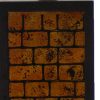 13 x 15 x 30.75 Black Metal With Yellow Brick Pattern - Table Lamp - Image 5
