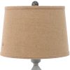 15 x 12 x 25.75 Gray Country Cottage Castle - Table Lamp - Image 4