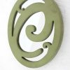 1" x 7.75" x 9.5" Green, Cottage Style, Wall Decor - Letter C