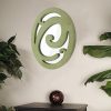 1" x 7.75" x 9.5" Green, Cottage Style, Wall Decor - Letter C - Image 2