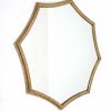 33 x 33 x 1 Gold Curved Hexagon Frame  Cosmetic Mirror - Image 3