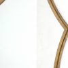 33 x 33 x 1 Gold Curved Hexagon Frame  Cosmetic Mirror - Image 5