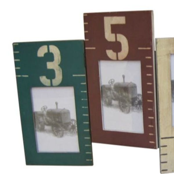 1" x 33" x 20" Multi Color Wooden  Photo Frame - Image 4