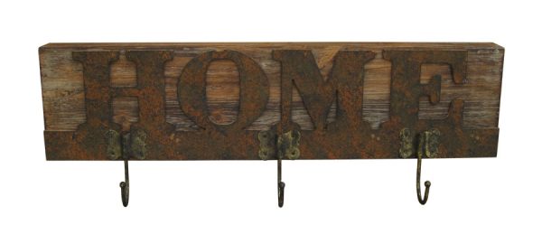 1" x 23" x 20" Brown Wooden  Plaque