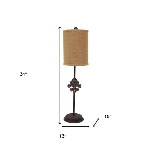 13 x 15 x 31 Bronze Traditional - Table Lamp - Image 2