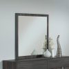41" Grey MDF  Veneer  and Glass Mirror - Image 2