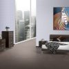 39" Wenge MDF and Glass Mirror - Image 2