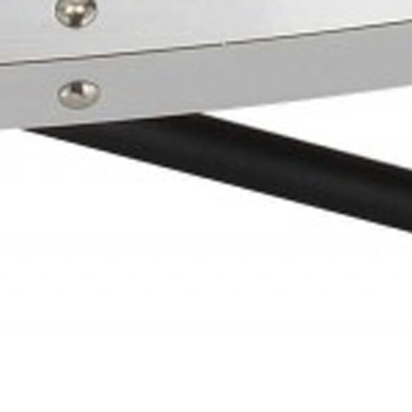 46" X 23" X 15" Weathered Gray Oak Particle Board Coffee Table - Image 4