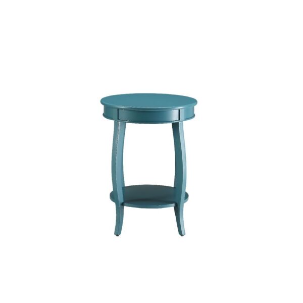 Pop of Color Teal Side or End Table - Image 2