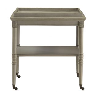 French Style Antique Slate Trolley Table