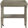 French Style Antique Slate Trolley Table - Image 4