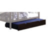 75" X 41" X 11" Espresso Pine Wood Trundle - Image 3
