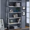 71" Ladder Bookcase Back Open With Frame - Image 3