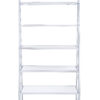 71" Ladder Bookcase Back Open With Frame - Image 5