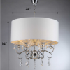 Krissy 6-light Crystal Chandelier - Image 2