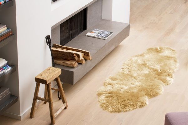 Gradient Grey Animal Print Area Rug - Image 2