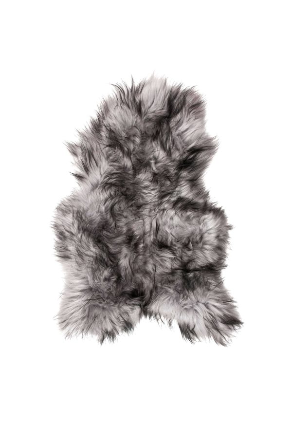 Metallic Silver Animal Print Area Rug - Image 3