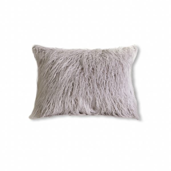 15" x 15" x 2" Gray Brisa Sheepskin Square  Chair Pad - Image 3