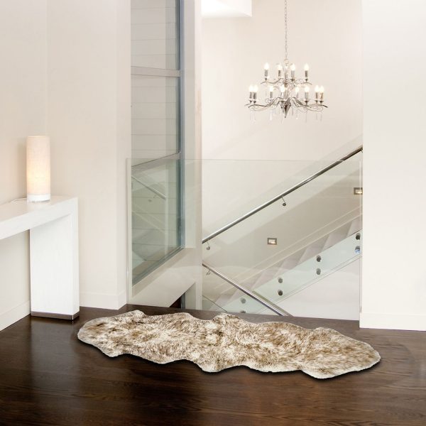Gradient Chocolate Animal Print Area Rug - Image 4