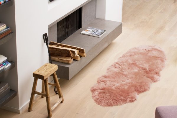 Pink Animal Print Area Rug - Image 3
