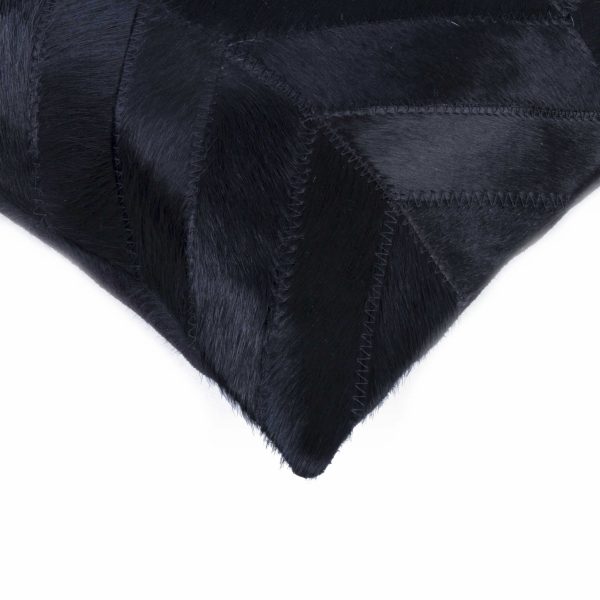 12" x 20" x 5" Black  Pillow - Image 2
