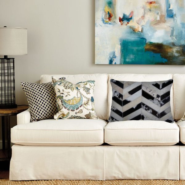 12" x 20" x 5" Tricolor  Pillow - Image 3
