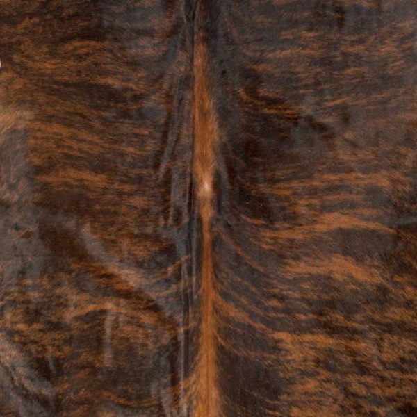 72" x 84" Dark Brindle Cowhide - Rug - Image 3
