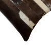 12" x 20" x 5" Chocolate And White  Pillow - Image 2