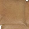 18" x 18" x 5" Tan Cowhide  Pillow 2 Pack - Image 5