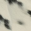 12" x 20" x 5" White And Black Cowhide  Pillow 2 Pack - Image 5
