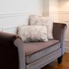 12" x 20" x 5" Gradient Gray Faux  Pillow 2 Pack - Image 3