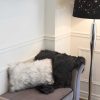 12" x 20" x 5" Gradient Gray Faux  Pillow 2 Pack - Image 4