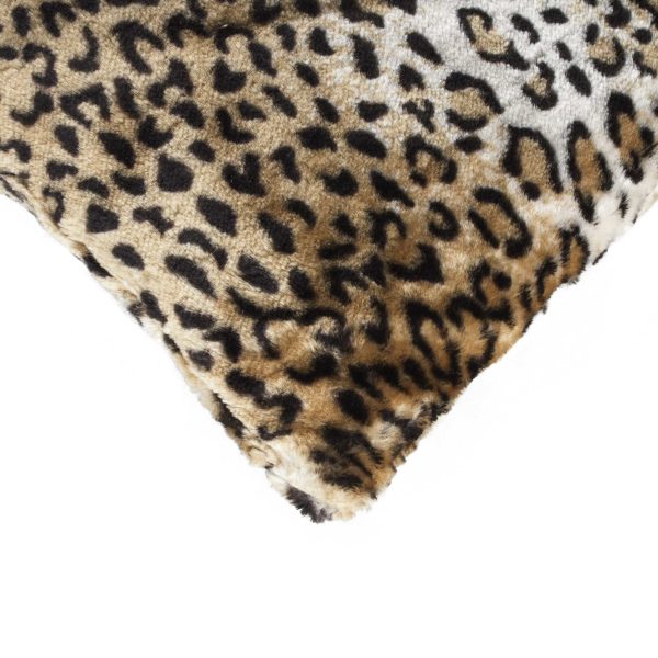 12" x 20" x 5" Leopard Faux  Pillow 2 Pack - Image 2
