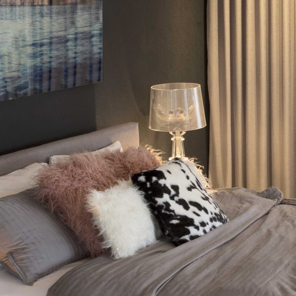 18" x 18" x 5" Sugarland Black and White Faux  Pillow 2 Pack - Image 3