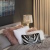 12" x 20" x 5" Denton Zebra Black and White Faux  Pillow 2 Pack - Image 3