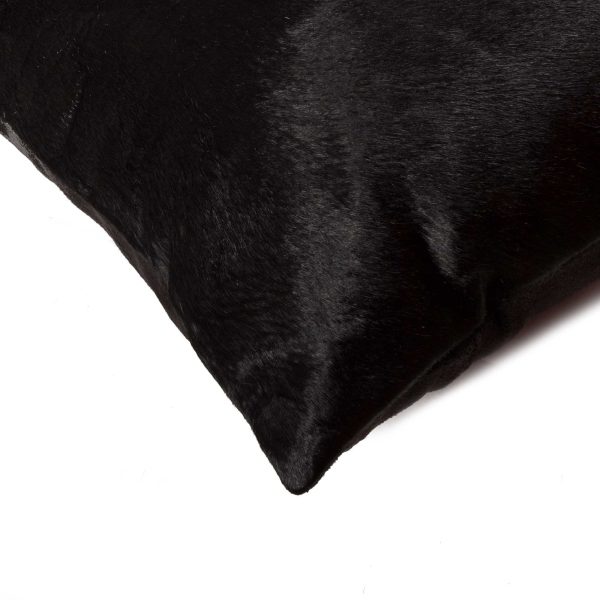 12" x 20" x 5" White And Brown Cowhide  Pillow 2 Pack - Image 2