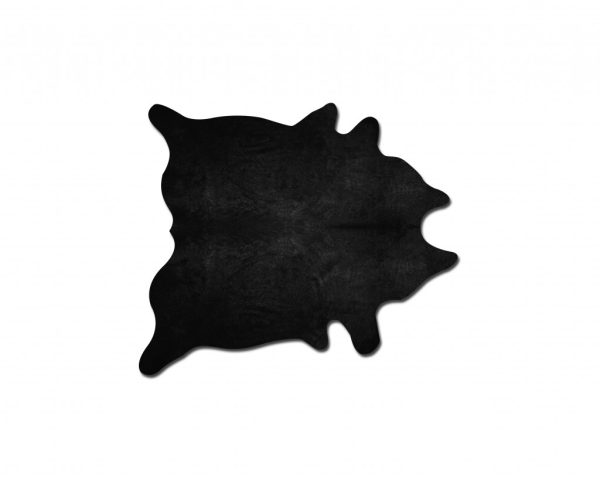 60" x 84" Black Cowhide - Area Rug - Image 2