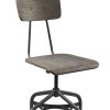 17" X 21" X 34" 2pc ray Oak And Sandy Gray Side Chair