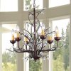Kinsley Wonderland 6-light Crystal/ Bronze Chandelier - Image 2