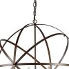 Jossie 8-light Crystal 30-inch Bronze-finish Chandelier - Image 4