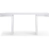 Console In High White Gloss Lacquer