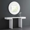 Console In High White Gloss Lacquer - Image 3