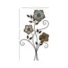 Distressed Chic Metal Flower Wall Decor - Image 3
