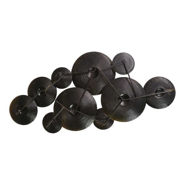 Textured Metal Plates Wall Decor - Image 4