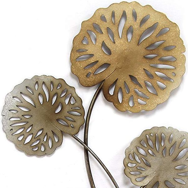 Water Lilies Metal Wall Decor - Image 5