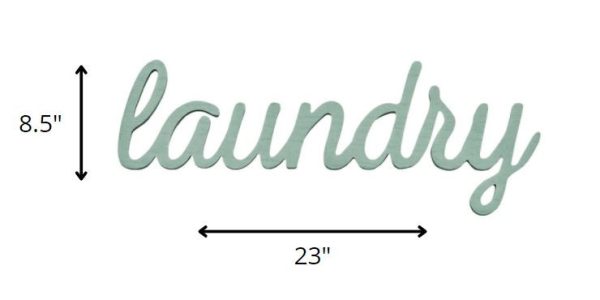 Charming Teal Metal Wall Decor - Image 2