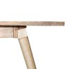64" Naural Honey Finish Solid Wood Dining Table - Image 2