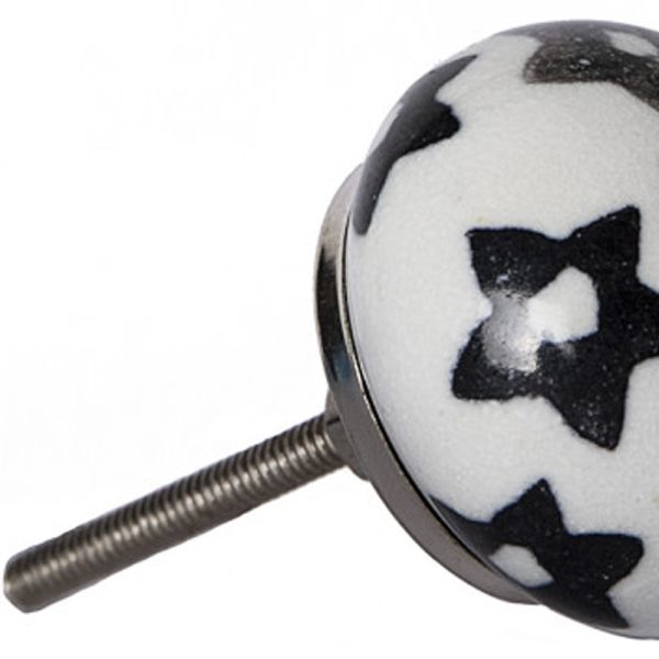 1.5" x 1.5" x 1.5" White Silver And Gray Knobs 8 Pack - Image 5