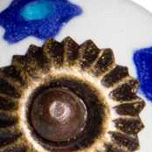 1.5" x 1.5" x 1.5" White Blue and Turquoise  Knobs 12 Pack - Image 5