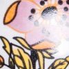 Floral White and Pink Set of 12 Knobs - Image 4